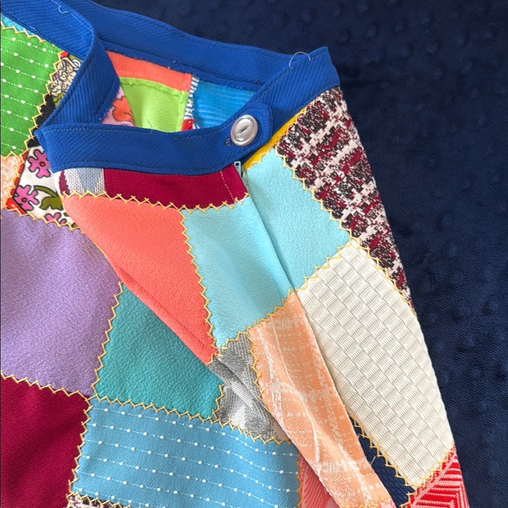 Colorful Patchwork Skirt - Picture 3 of 3